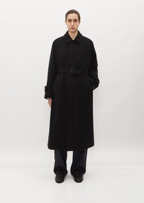AURALEE Cashmere Wool Mosser Soutien Collar Coat - ShopStyle